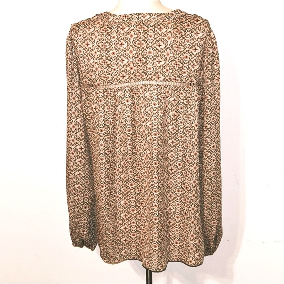 Sterling & Stitch by Buckle Earth Tone Floral Top - Picture 2 of 3